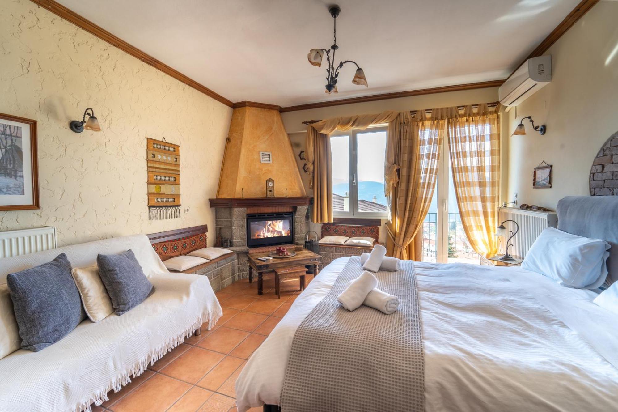 Semeli Guesthouse Карпенисион Экстерьер фото