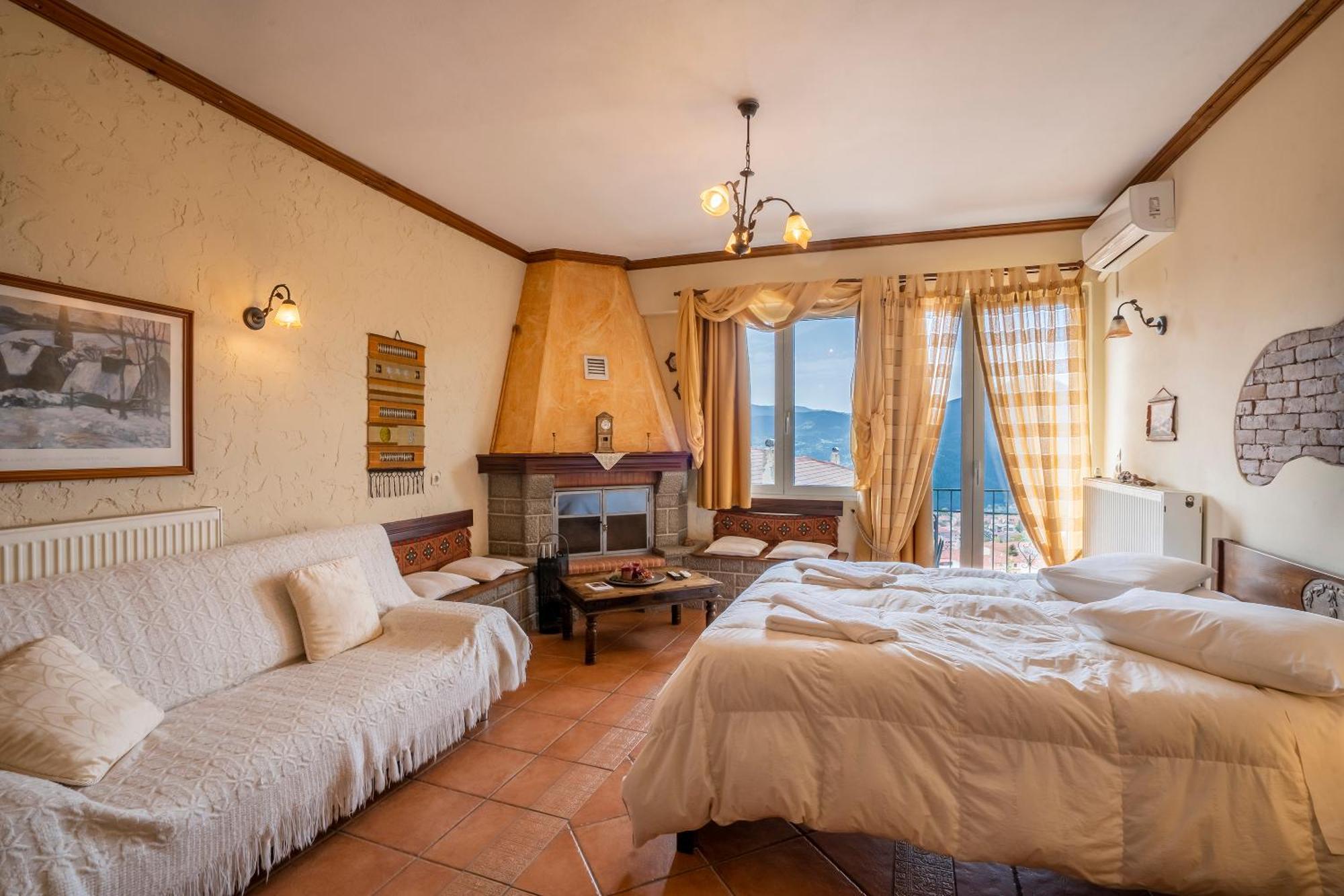 Semeli Guesthouse Карпенисион Экстерьер фото
