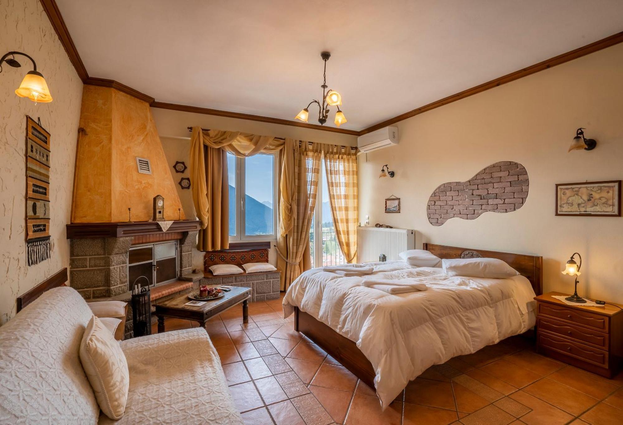 Semeli Guesthouse Карпенисион Экстерьер фото
